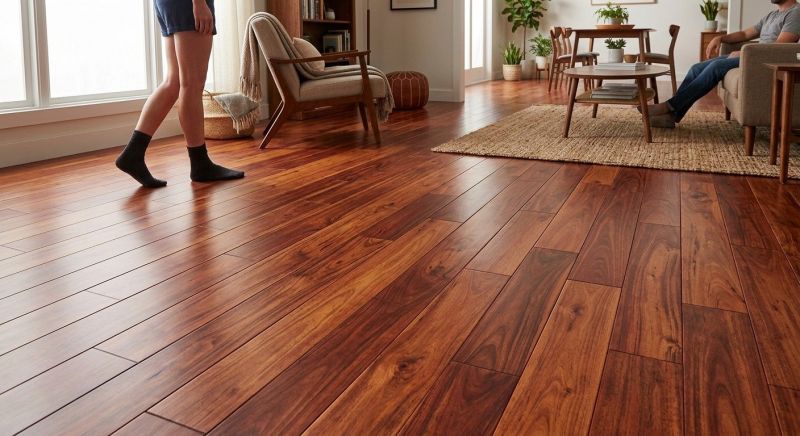 Cherry Floor Installation in Glen Burnie, MD