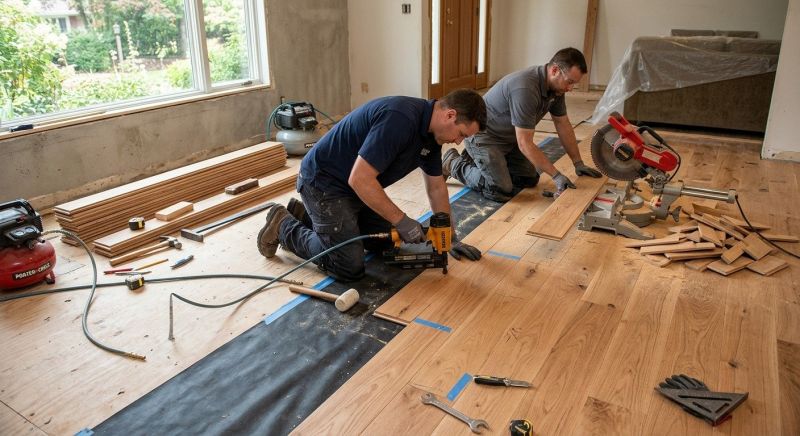 Hardwood Floor Installation in Cockeysville, MD