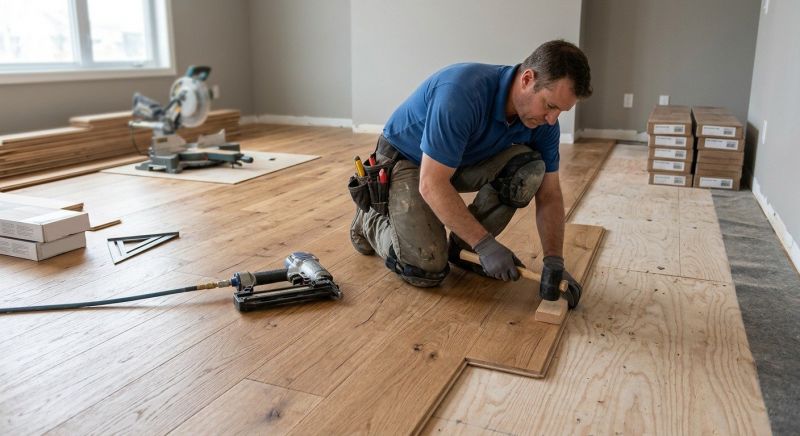 Hardwood Floor Installation in Cockeysville, MD