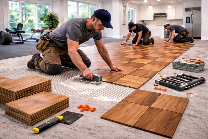 Hardwood Floor Installation in Derwood, MD