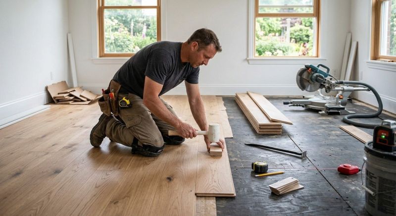 Hardwood Floor Installation in Dundalk, MD