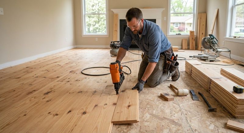 Hardwood Floor Installation in Hanover, MD