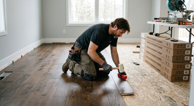 Hardwood Floor Installation in Marriottsville, MD