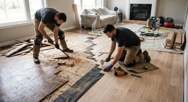 Hardwood Floor Installation in Odenton, MD
