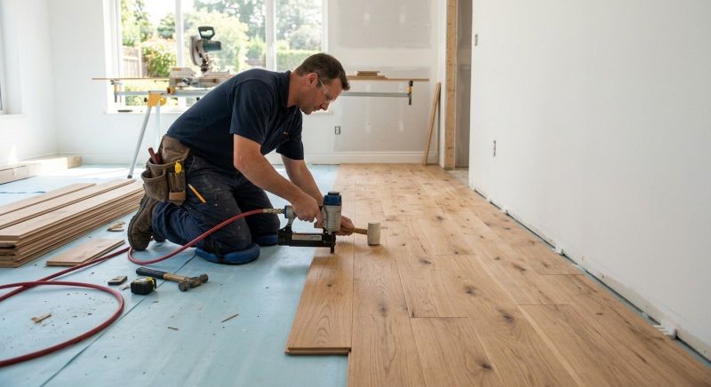 Hardwood Floor Installation in Odenton, MD