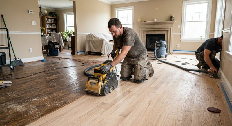 Hardwood Floor Renovation in Catonsville, MD