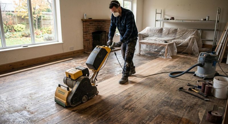 Hardwood Floor Renovation in Catonsville, MD