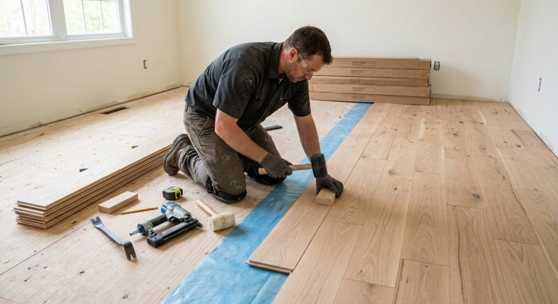 Hardwood Replacement in Hydes, MD