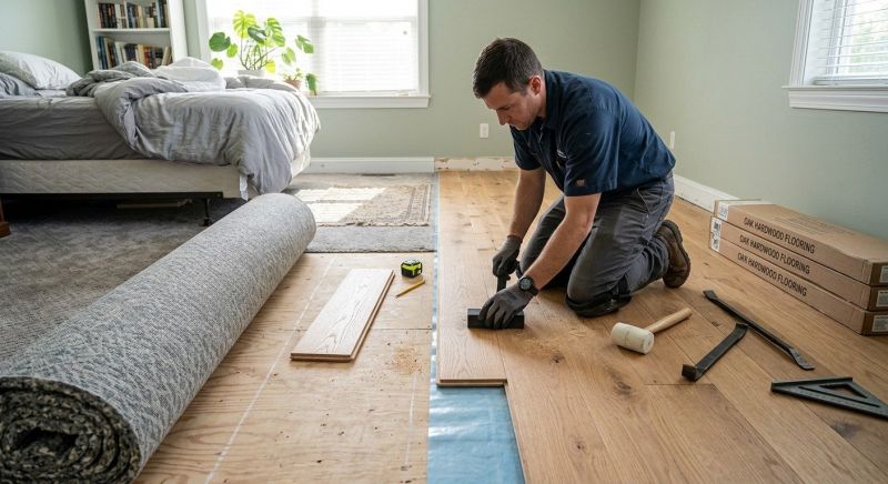 Hardwood Replacement in Towson, MD