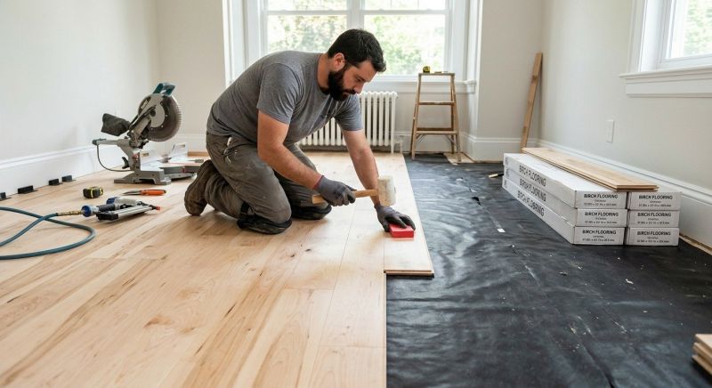 Maple Flooring Installation in Edgewood, MD