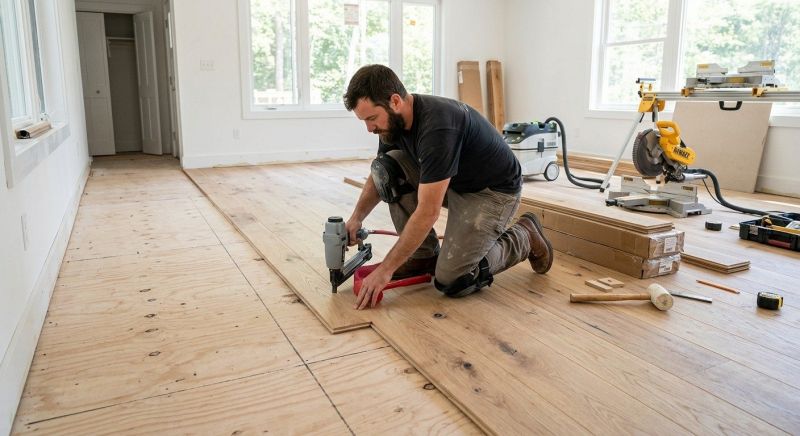 Oak Floor Installation in Edgewood, MD