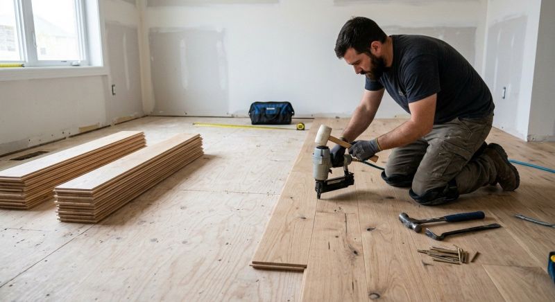 Oak Floor Installation in Randallstown, MD