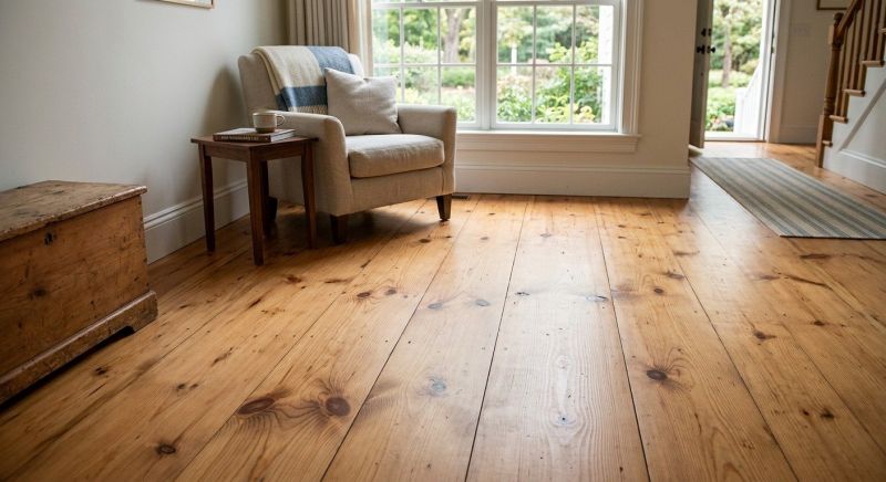 Pine Floor Installation in Catonsville, MD
