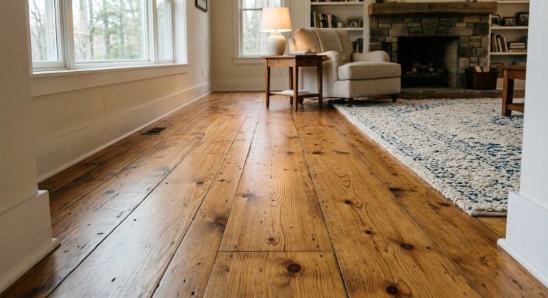Pine Floor Installation in Catonsville, MD