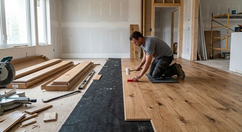 Plank Floor Installation in Catonsville, MD