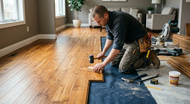 Teak Flooring Installation in Catonsville, MD