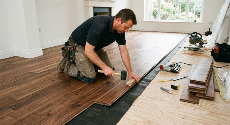 Walnut Flooring Installation in Catonsville, MD