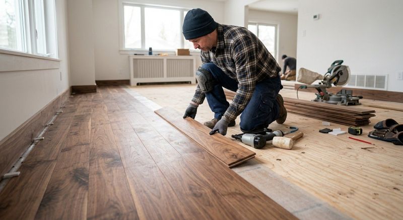 Walnut Flooring Installation in Catonsville, MD
