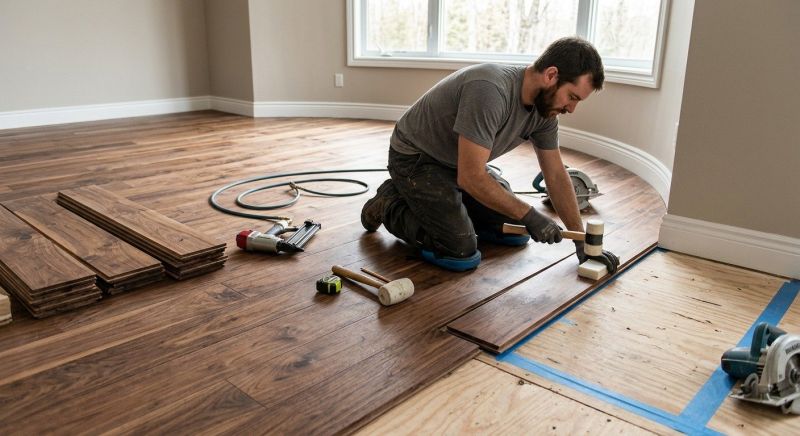 Walnut Flooring Installation in Catonsville, MD