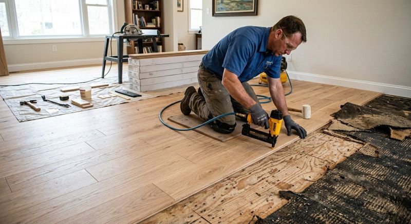 Wood Floor Replacement in Baltimore County, MD