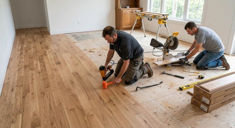 Wood Floor Replacement in Jessup, MD