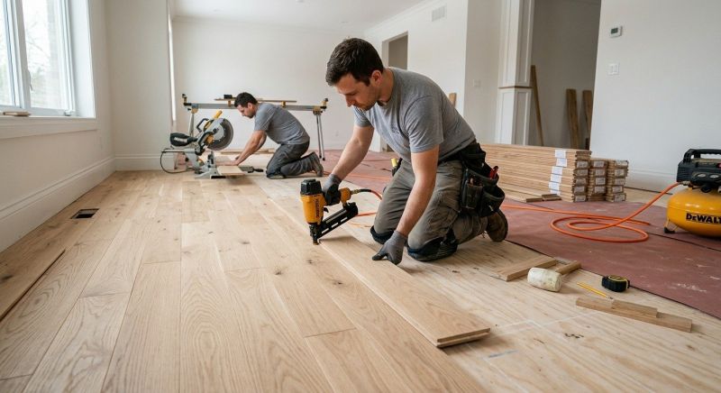 Wood Floor Replacement in Laurel, MD